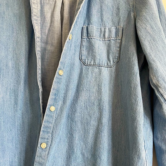 Denim Button Up - Picture 4 of 5